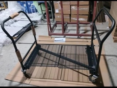 AT-0217 Storage Retail Display Trolley Storage Rack  Easily Moving Customized