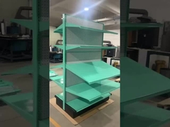 Retail Metal Gondola Shelving Display Gondola Display Stands Customizable