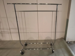 FOLDING SALESMAN RACK HEAVY DUTY ROUND TUBE 