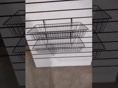 Watch: 24X12X4 SHALLOW ALL PURPOSE BASEKT BLACK Showcase